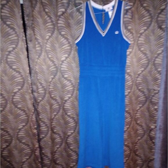 🩳Juicy Couture Royal Blue Terry Cloth Capri Jumpsuit - Picture 4 of 5